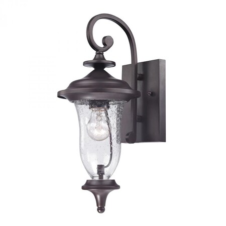 Thomas Trinity 1-Light Coach Lantern in Oil Rubbed Bronze - Small 8001EW/75